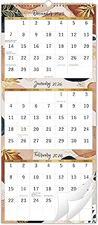 2025 Wall Calendar – 3 Month Calendar 2025, Jan.2025 - Dec.2025, 11" x 26", Vertical Calendar 3 Mont