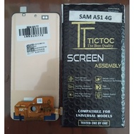 LCD FULLSET SAMSUNG A51 4G/A515/A515F/A51 5G/A516/A516B BLACK TICTOC