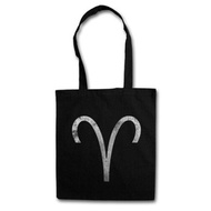 ZODIAC SIGN ARIES SHOPPER SHOPPING BAG Star Sign astrology horoscope Sign ZTXY