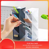 Mini 4-piece Rack/Storage Case ATK Pen Pencil Pen Scissors Spoon/Organizer Box Stationery Holder Study Desk Remote AC TV Fan Make Up Cosmetic Tie Socks Underwear Bedroom Living Room Versatile Office