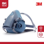 3M 7502 SILICONE HALF FACEPIECE RESPIRATOR-M