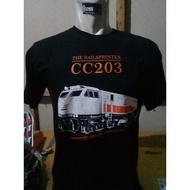 GANTUNGAN Railking locomotive t-shirt CC203 FREE Keychains and Stickers