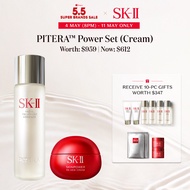 [5.5 Exclusive] SK-II Facial Treatment Essence 230ml + SKINPOWER Re-New Cream 80g + Gifts worth $347