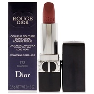 Christian Dior Rouge Dior Couture Lipstick Matte - 772 Classic Lipstick (Refillable) Women 0.12 oz