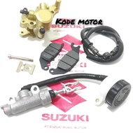 Brake master set+ Brake Hose+Rear Caliber Suzuki Shogun 125 SP, Shogun 125 FL, NR,Axelo, Satria Fu