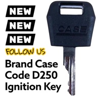 [EXE020] Excavator CASE D250 key black head (price per unit)