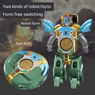 robot eilik murah robot toys Robot terlaris mecha dua-dalam-satu boleh berubah bentuk, gasing jari D