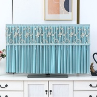 COD New TV Cover 50inch TV Dust Cover LCD TV 55-inch 65-inch Wall-mounted Desktop TV Cover BAOYOU