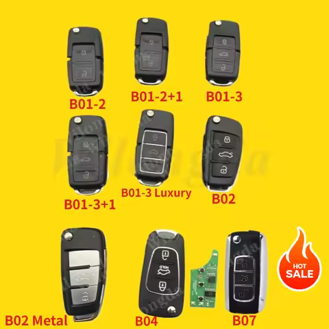 5pcs KEYDIY B Series KD Remote Key B01-3 Luxury B01-2 B01-2+1 B01-3 B01-3+1 B02 Metal B04 for KD900 