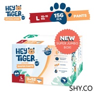 HEY TIGER Pants Super Jumbo Box LARGE (10-15 kg) -  156 pcs - Diaper Pants