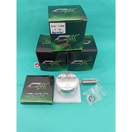 CK Piston Set 4-Valve Valve Clearance Head For W110i 53-57 Mm 13 Bolt Foot Scraper W110i