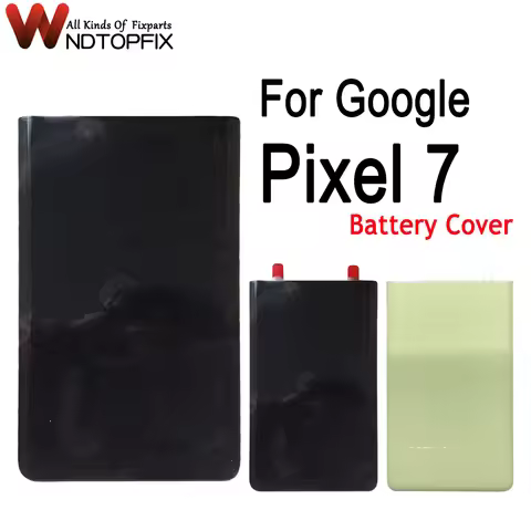 High Quality For Google Pixel 7 Back Battery Cover Door Rear Glass Housing Case Replacement Parts Fo