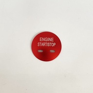 MG5 MG6 ZS HS Hợp Kim Nhôm 1 Nút Bắt Đầu Đánh Lửa Vòng Trang Trí Dán Xe Hơi Phụ Kiện Nội Thất Cho Ô