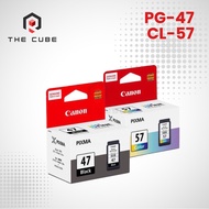 Original Ink Canon PG47 PG-47 / CL57 CL-57 for E400 E410 E460 E470 E480 E3170 E4270 [100% GENUINE]