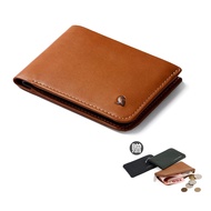 Bellroy Hide & Seek Lo Series Genuine Leather Horizontal Change Short Clip-Caramel Brown WHSD Free C