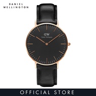 Daniel Wellington Classic Black Sheffield 36mm นาฬิกาผู้ชาย แบรนด์ นาฟิกาข้อมือผช