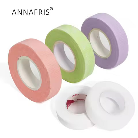5Pcs Eyelash Extension Lint Free PE Professional Eye Pads White Tape For Grafting False Lashes Patch