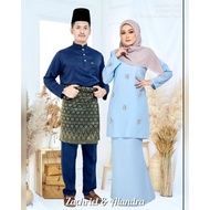 (FREE POSTAGE) [S-5XL] FAMILY SET BAJU MELAYU RAYA LELAKI SUAMI & BAJU KURUNG RAYA PEREMPUAN ISTERI 