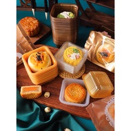50g/80g Mooncake Tray packaging 50pcs transparent