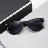 1 WEST SUNGLASSES YOUR STYLE POLARIZED SEMI RIMLESS SUNGLASSES (1W-9488)