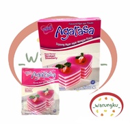 AGARASA Nutrijel 1pcs 10gr Aneka Rasa Agar Agar Jelly Coklat Stroberi Melon Vanilla Plain