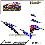 (COD)BLADE STICKER STRIPING MOTOR HONDA BLADE STRIPING VARIASI RACING