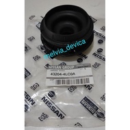 Rubber shock support for datsun go march