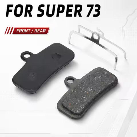 For Super 73 S1 S2 RX ZX ZG Four Pistons Front Rear Disc Rotor Brake Pads Modification Universal Res