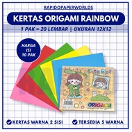 [10 PACKS] Origami Paper Folding Paper/ (Size 12x12) Contents 20 Sheets 1 Pack