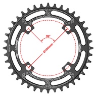 DECKAS Bicycle Round Chainring 94+96BCD 96BCD 104BCD 110BCD 130BCD 144BCD SH/SR GXP 32T-58T 7-12spee