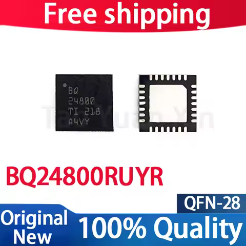 (2-5piece) 100% New BQ24800 BQ24800RUYR QFN-28 Chipset