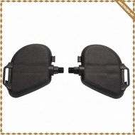 [WhstrongMY] Universal Exercise Bike Pedals Flat Indoor Cycling Bike Pedals Threaded for Indoor Cycl