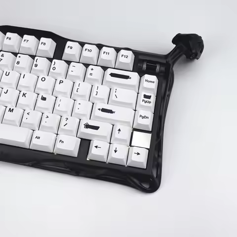 KBDiy Keyboard Key Caps PBT GMK Redacted Keycaps Custom DIY Cherry Profile for MX Switches Mechanica