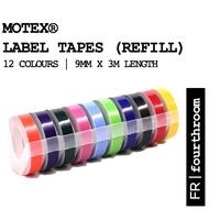 Motex - Embossed Label Refill Tapes