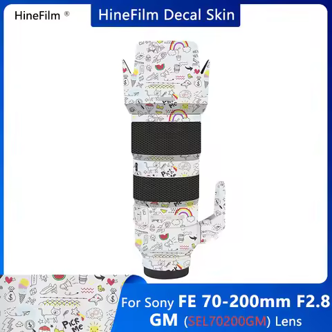 Lens skin for sony 70-200 gm generation 1 skin Wrap Cover for Sony FE 70-200mm f/2.8 GM OSS Lens Sti