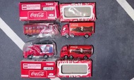 Tomy tomica 車仔 4架 （可口可樂） coke cola