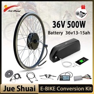 36V500W Ebike Conversion Kit Hailong Battery 13/16Ah Brushless Hub Motor E Bike Conversion Kit Front