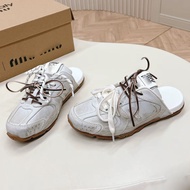 Pure Original NB530xMiu Leather Distressed Retro Slippers - Women’s Stylish Footwear