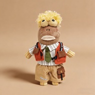 15cm 17cm doll Clothes Ugly-cute SpongeBob floppy fish flight suit vest set, dazed fish