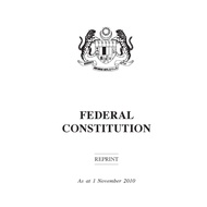 Federal Constitution (BI text) as at 2010