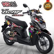 Stiker Motor Beat 2021 Full Body Stiker Beat Street 2022 Variasi Full Body Striping Beat 2020 Varias