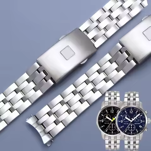 19mm 20mm Watch Bracelet For Tissot 1853 PRC200 T17 T461 T055 T014 Men Fold Clasp Strap Watch Stainl
