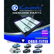 MITSUBISHI TRITON(KA) AIRTREK(CU) OUTLANDER(ZE) GRANDIS(NA) PAJERO SPORT(KH) PAJERO(V80) CABIN FILTE