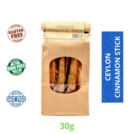 CLEAN EATING Ceylon Cinnamon Stick (30g) - BATANG KAYU MANIS CEYLON