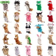 EPOCH Animal Hand Puppet Baby Telling Story Stuffed Animals Cat Dolls Panda Rabbit Children Puppets