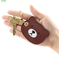 GIVEN Keychain Personality Access Card Bag Cartoon Access Control Card Cover Case