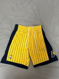 Mitchell & Ness NBA 球迷版球褲 1999-00 Home 溜馬 黃