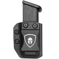 Universal Mag Carrier IWB/OWB Magazine Holster 9mm/.40 Double Stack Fits Only: Glock 17 / Glock 19 /