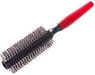 Styling Hair Brush for Hair Textured Hair Comb Round Hair Brush Pig Bristle Comb Hair Comb with Red 