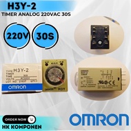 H3Y-2 OMRON 220vac 30s analog timer 8pin H3Y-2 C